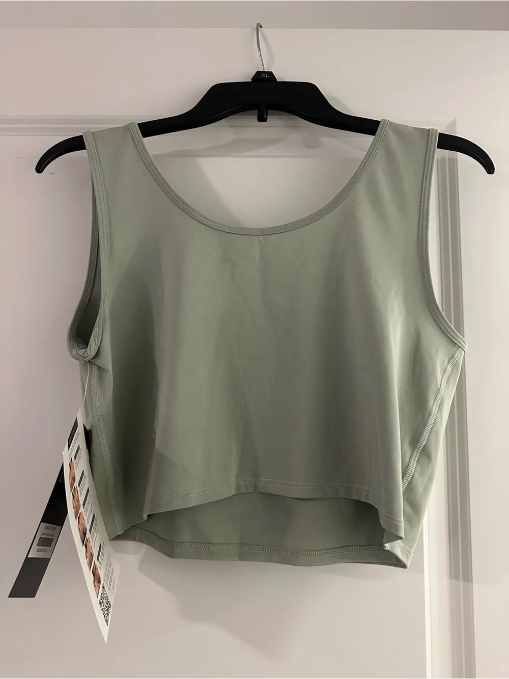 Larken X Maximum Comfort Hands-Free Pumping Bra Tank Sage Green XL NWT